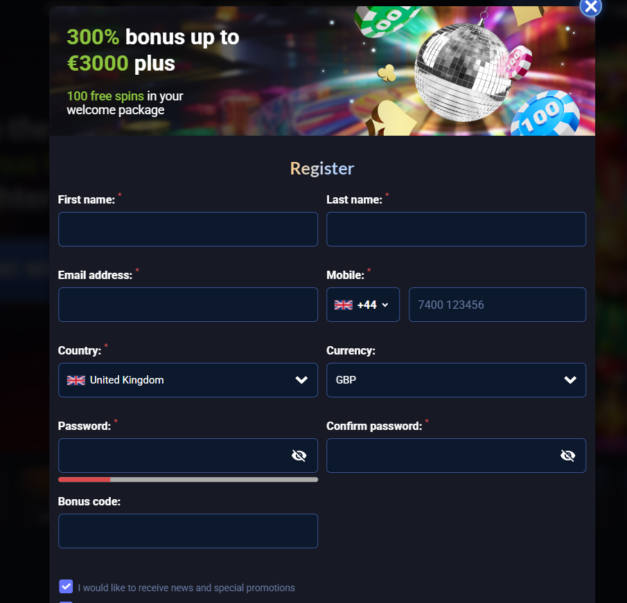 DiscoWin Casino